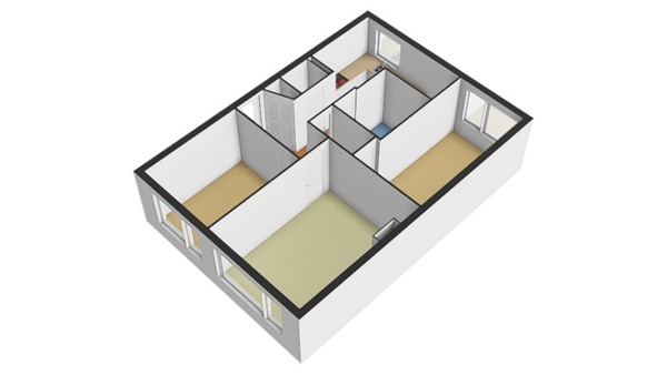 Floorplan - Zoutziedersstraat 8B, 3026 EL Rotterdam